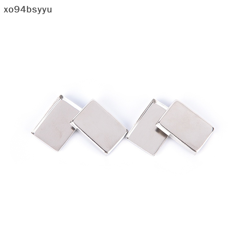 Set 10 / 30 Hộp Thiếc Rỗng Hình Chữ Nhật Đựng Phấn Mắt Xo94Bsyu