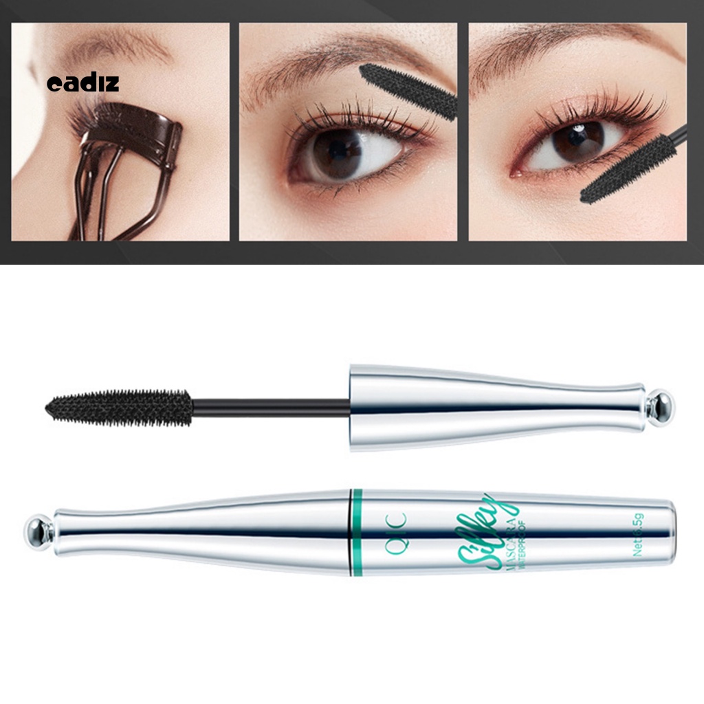 Mascara Đầu Cọ Mềm Uốn Cong Làm Dài Lông Mi Kháng Nước Chống Thấm Mồ Hôi Không Nhòe Cho Nữ