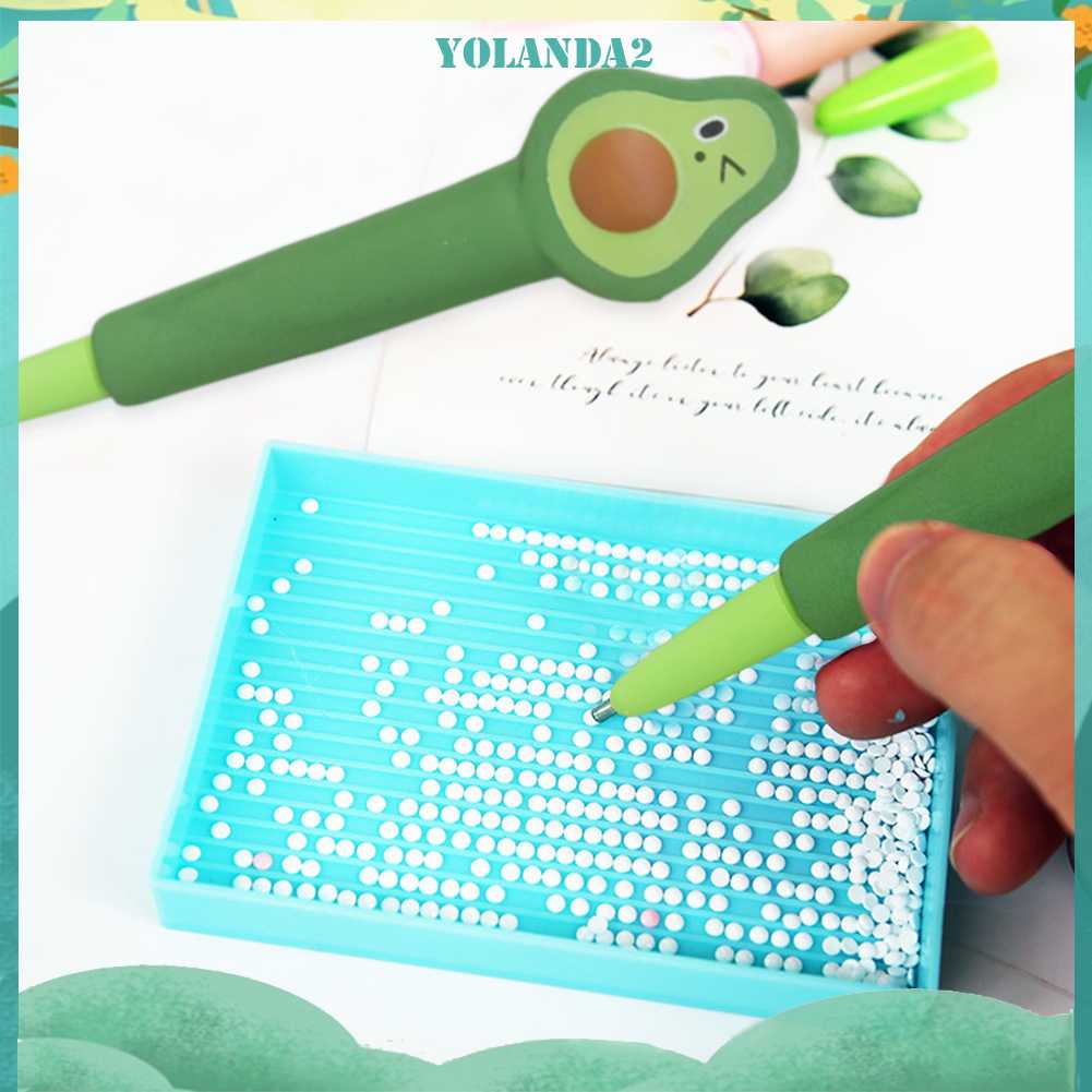 Bút Đính Đá 5D Tự Làm Họa Tiết Hoạt Hình Cho Người Lớn Và Trẻ Em