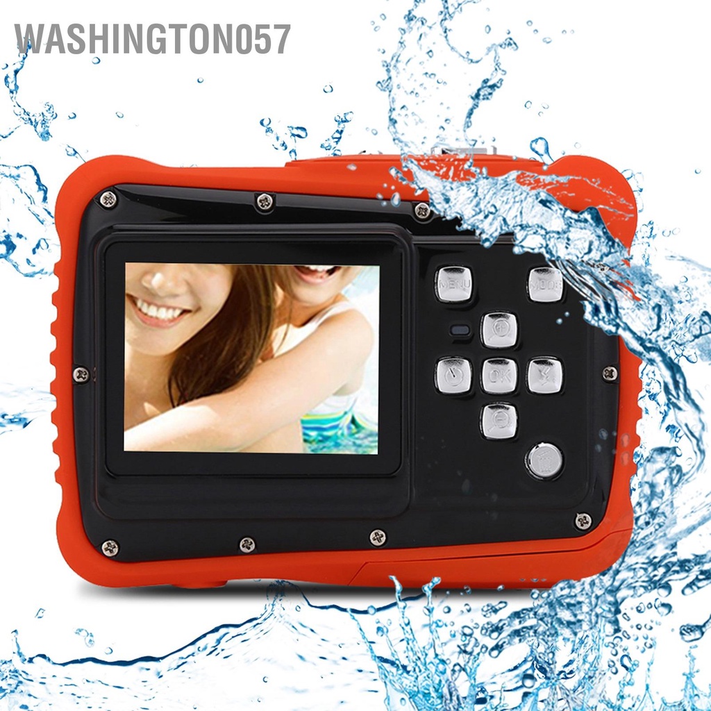 Washington057 Máy quay kỹ thuật số bơi dưới nước độ nét cao chống cho trẻ em