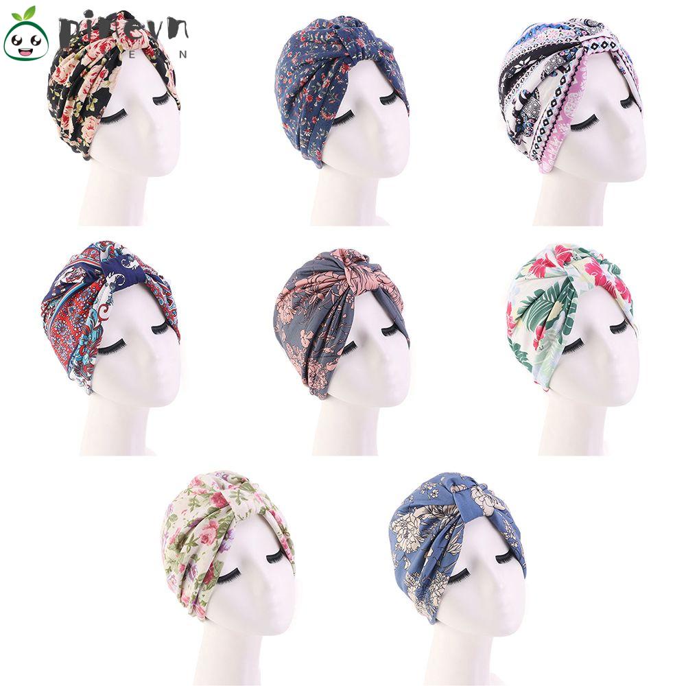 Mũ Trùm Đầu Bằng Vải Satin In Họa Tiết Hoa