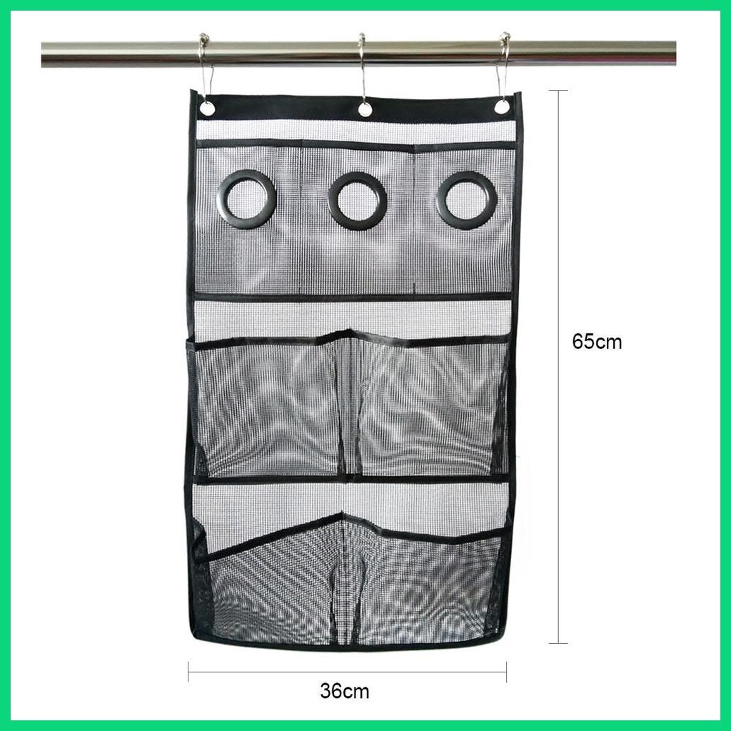 Túi Lưới Đựng Đồ Dùng Nhà Tắm / Cắm Trại Nhanh Khô Tiện Dụng