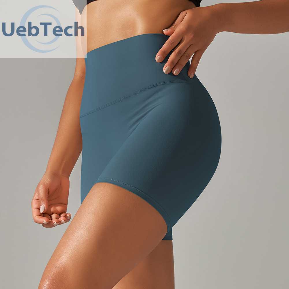 Quần Short Thể Thao Lưng Cao Chất Liệu Co Giãn Thoải Mái