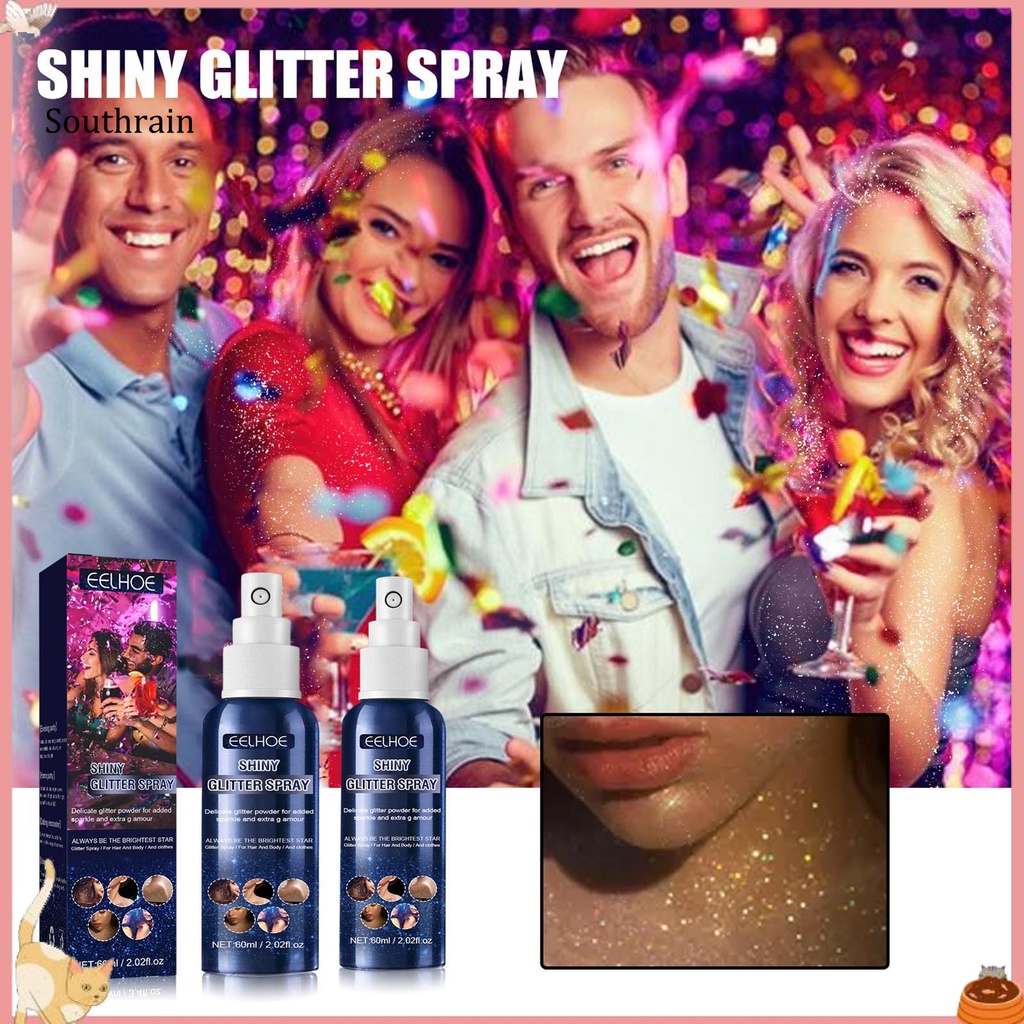 Kem Bắt Sáng SHA 60ml Nhẹ Nhàng Sáng Bóng Trang Điểm Cơ Thể Quyến Rũ An Toàn Cho Tiệc Halloween