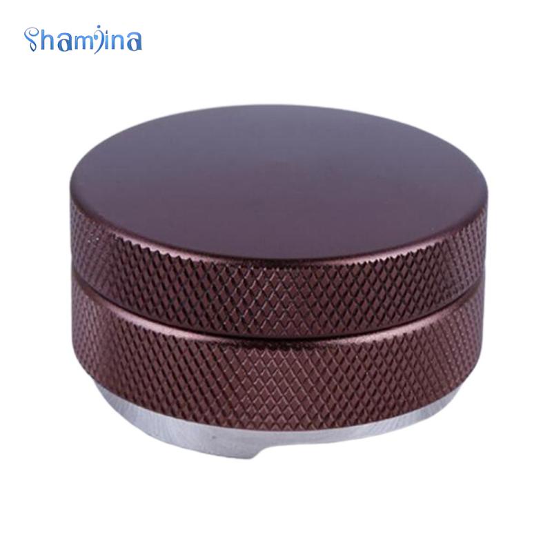 58mm thép không gỉ bột nhà phân phối bột cà phê búa vải bột búa có thể điều chỉnh chiều cao ba lá bốn lá mô hình（修改后）恢复原文