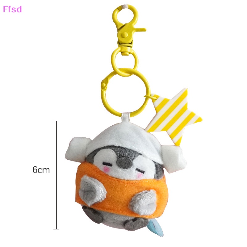 {Ffsd} Móc Khóa Xe Hơi Hình Chim Cánh Cụt Nhồi Bông Mềm Mại Đáng Yêu Sáng Tạo Thích Hợp Làm Quà Tặng Cho Bạn Gái * Bán Chạy