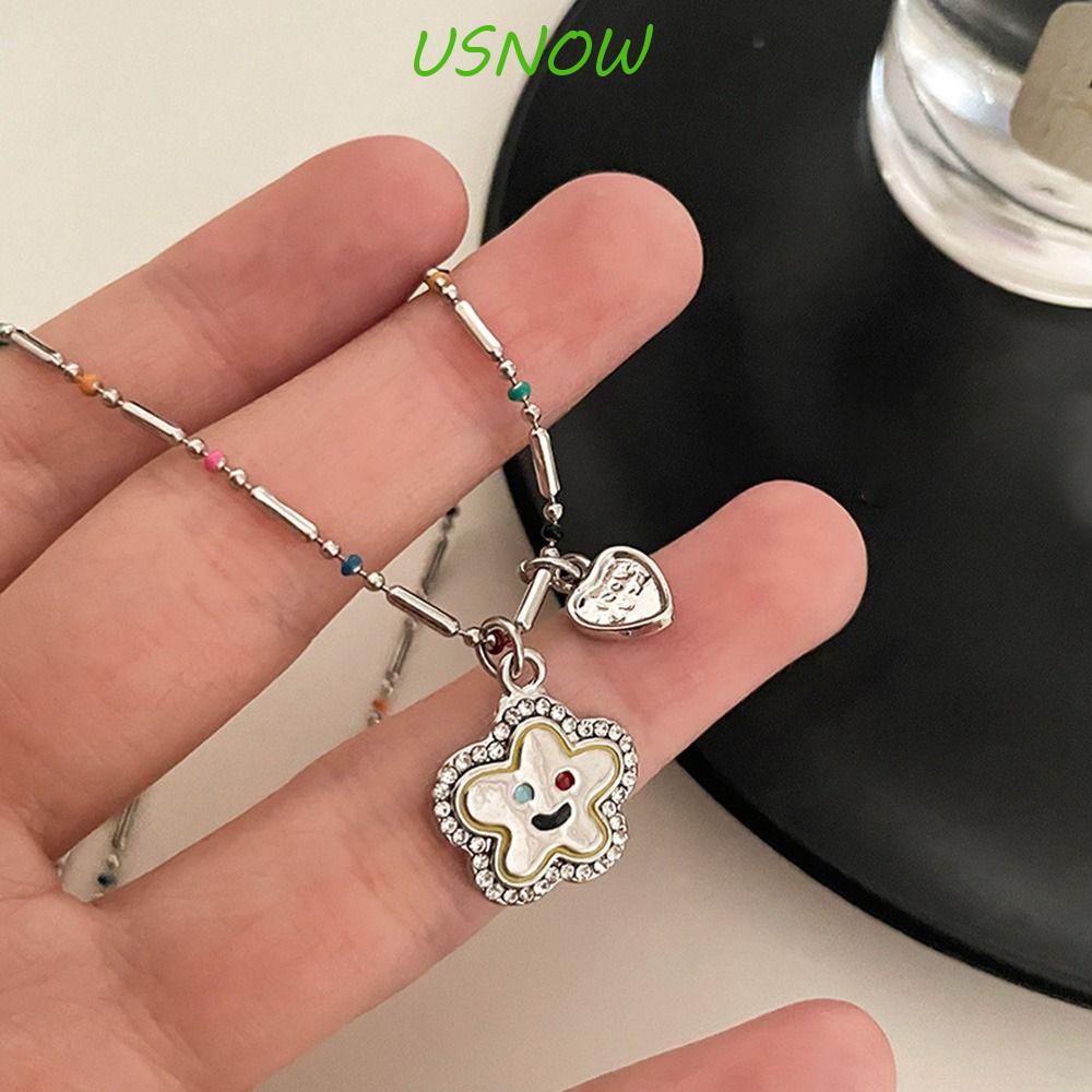 Dây Chuyền Mặt Ngôi Sao Năm Cánh Phong Cách Hàn Quốc Dễ Thương