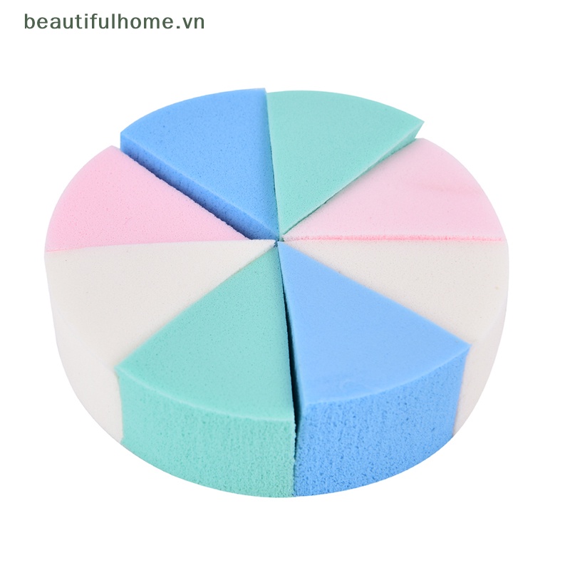 Set 8 Mút Trang Điểm Hình Tam Giác Mềm Mại Tiện Dụng