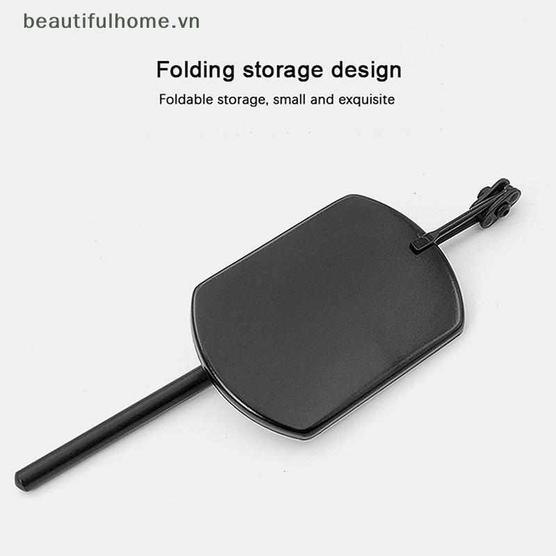 Gương Phóng Đại Lông Mi Tay Cầm Dài Làm Đẹp Tiện Dụng