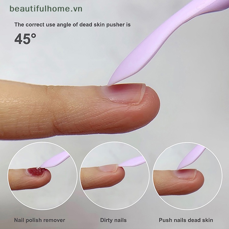 Bộ 2 Cây Lăn Tẩy Tế Bào Chết Chăm Sóc Móng Tay Chuyên Nghiệp