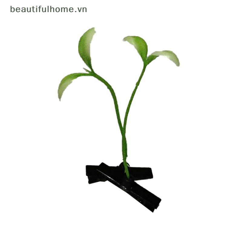 Set 4 Kẹp Tóc Cỏ Vui Nhộn Thời Trang Unisex