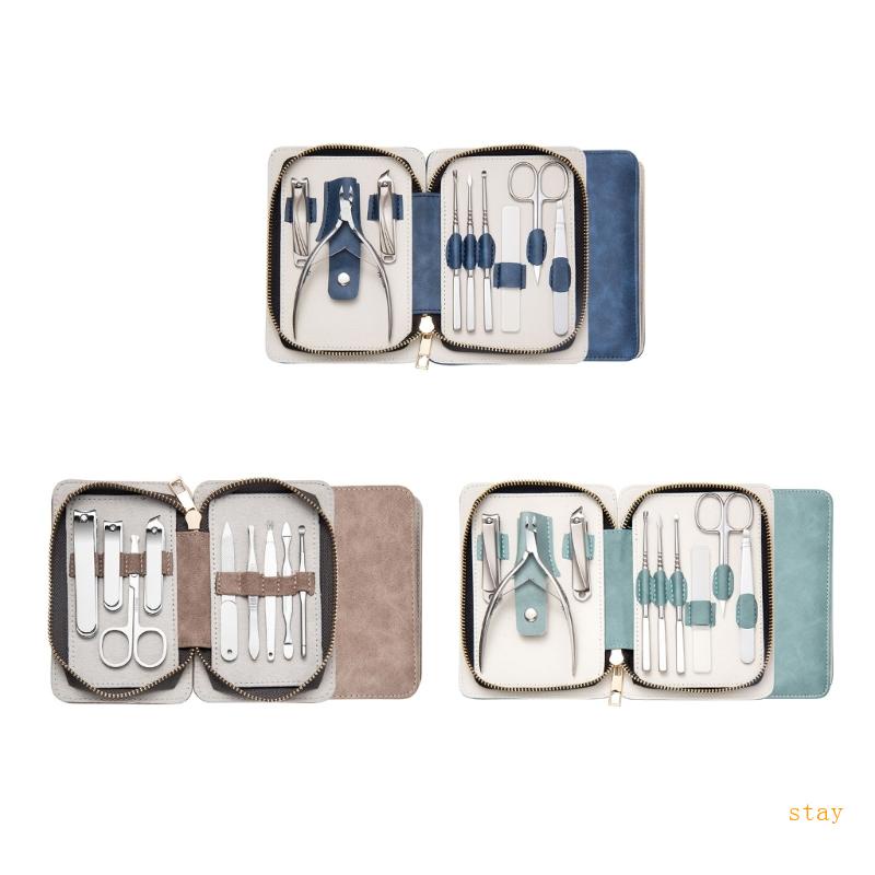 Bộ 9 Dụng Cụ Làm Móng Bằng Thép Không Gỉ