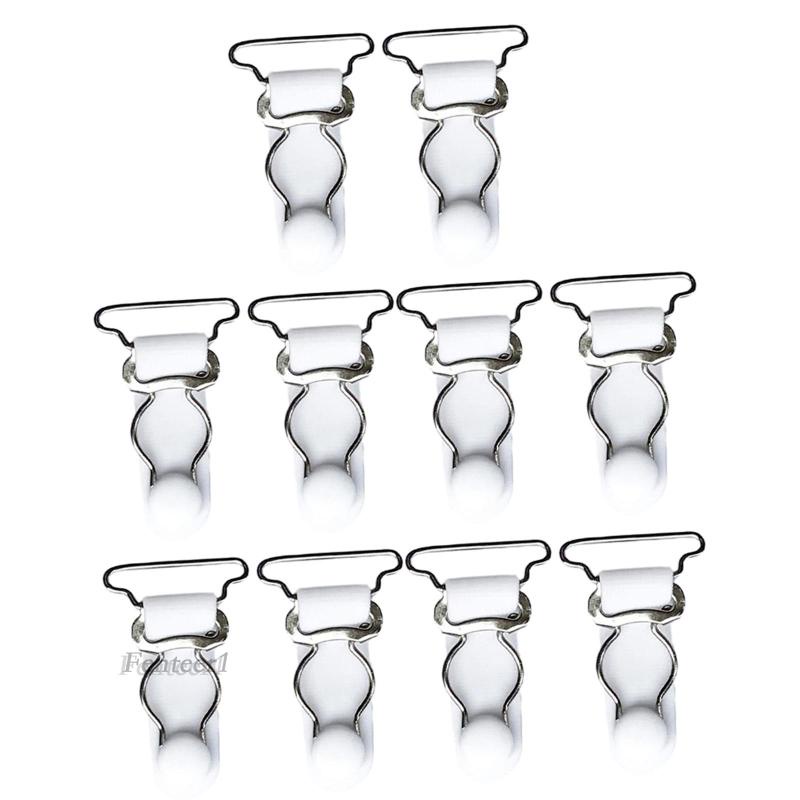 [Fenteer1] Set 10 Kẹp Giữ Vớ Đùi 26mm Dành Cho Nữ