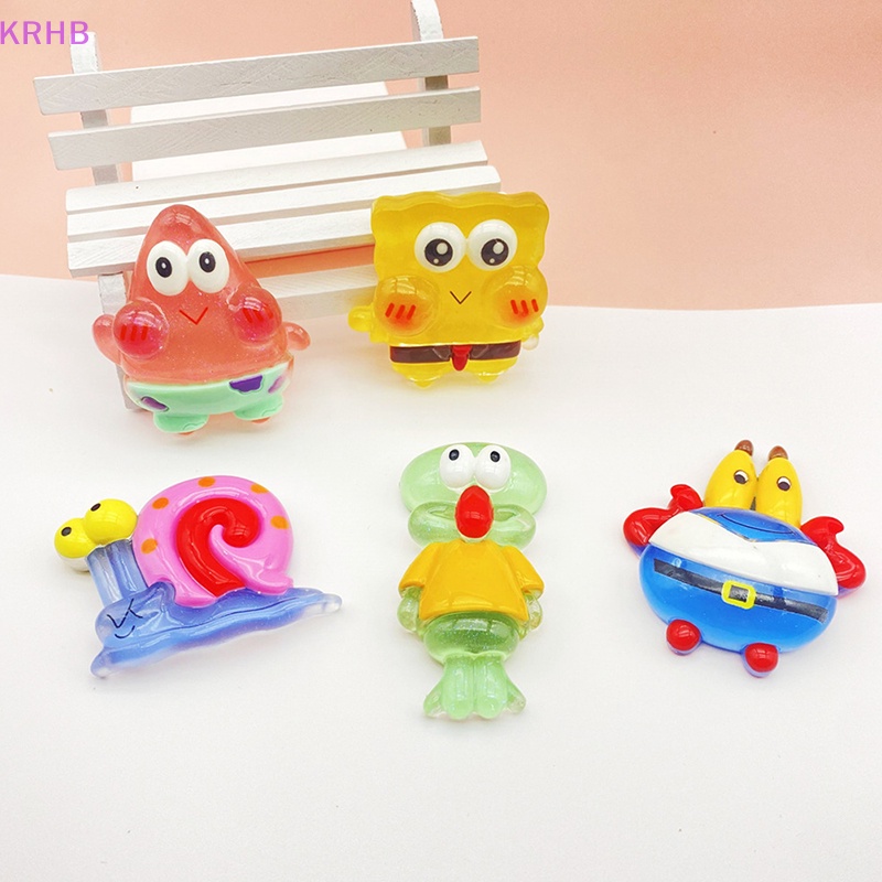 1 Tượng Đồ Chơi Mini Phát Quang Bằng Nhựa Resin Dễ Thương Trang Trí Thủ Công DIY Mới