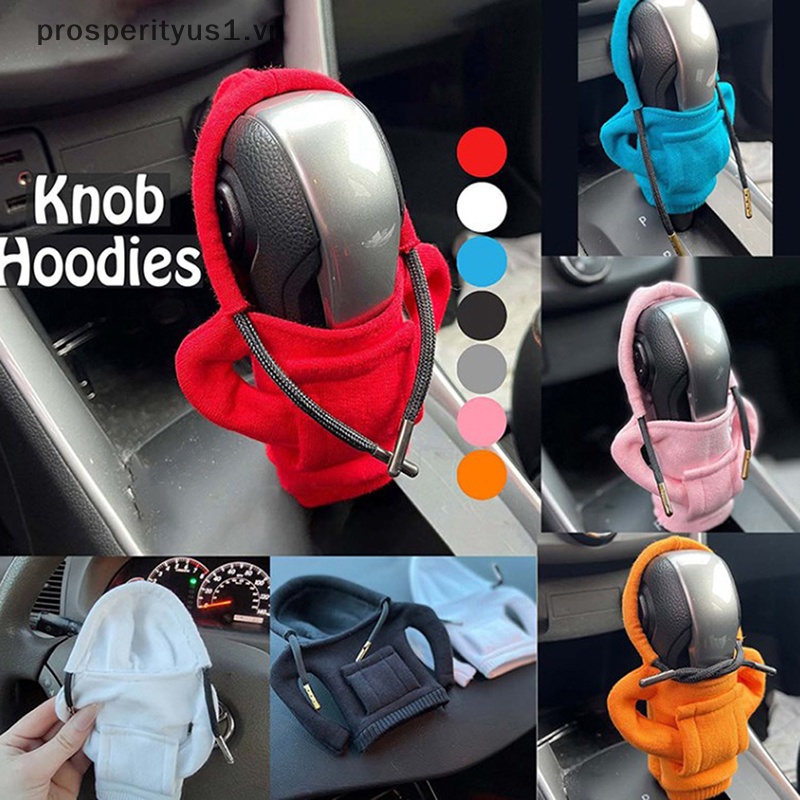 [prosperityus1] Núm Bọc Cần Số Xe Hơi Bằng Nỉ Trang Trí Nội Thất [VN]