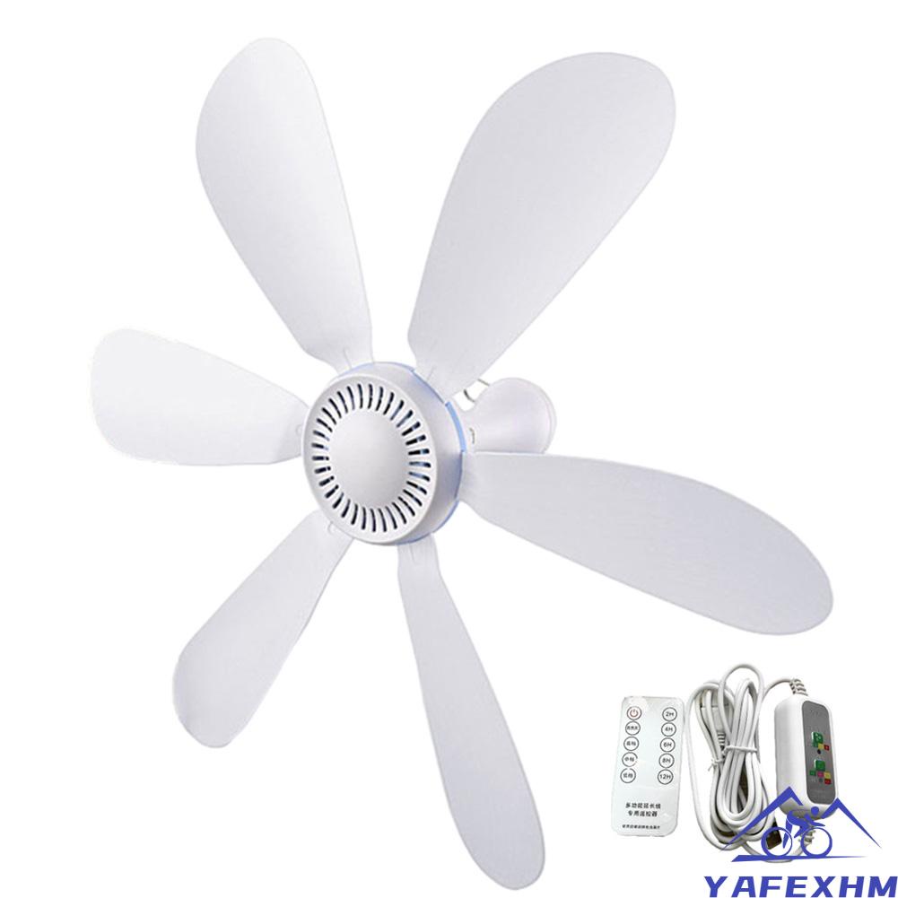 Quạt Trần Cắm Trại Đường Kính 42cm Dài 1.6M