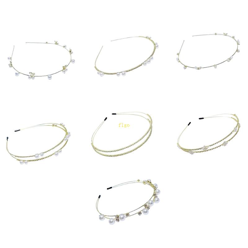 Kẹp Tóc Đính Ngọc Trai Nhân Tạo Thanh Lịch Cho Nữ