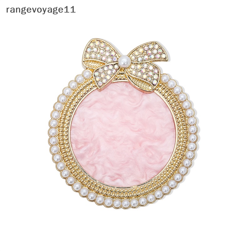 Khay Đựng Móng Tay Giả Bằng Nhựa Resin Hình Nơ Đính Ngọc Trai