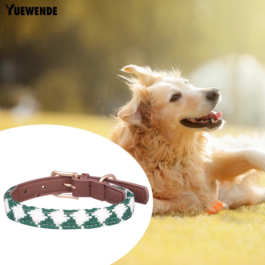 Vòng Cổ Bện Dây Dắt Thú Cưng Đi Dạo Chống Lạc Dễ Điều Chỉnh