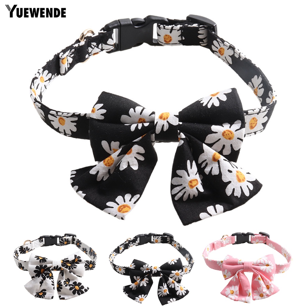 Yq.e Vòng Cổ Họa Tiết Hoa Thân Thiện Với Da Cho Thú Cưng