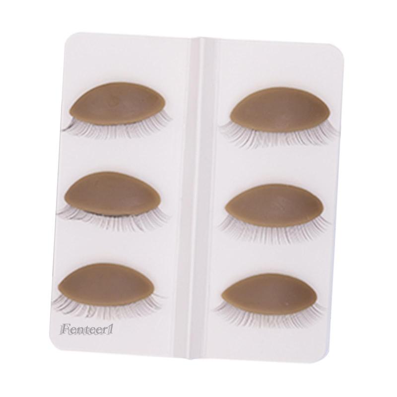 1 / 6 Cặp Lông Mi Giả Có Thể Tháo Rời Tiện Dụng
