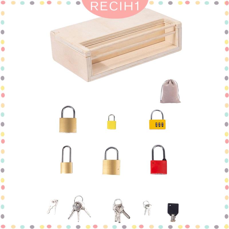 Bộ Đồ Chơi Khóa Di Động Phù Hợp Cho Trẻ Mẫu Giáo