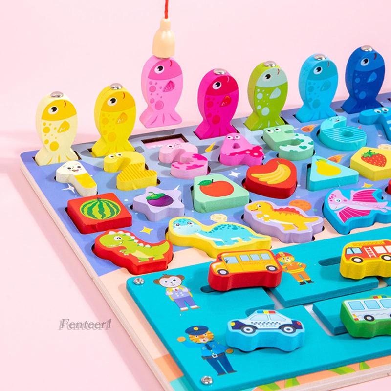 [Fenteer1] Động Cơ Phân Loại Hình Dạng Montessori Giúp Bé Tập Trung