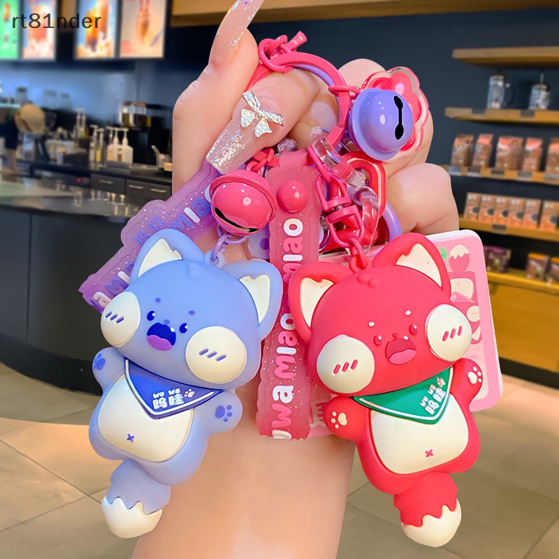 Rt Móc Khóa Búp Bê Mèo Hoạt Hình Đáng Yêu Có Thể Đeo Ba Lô n