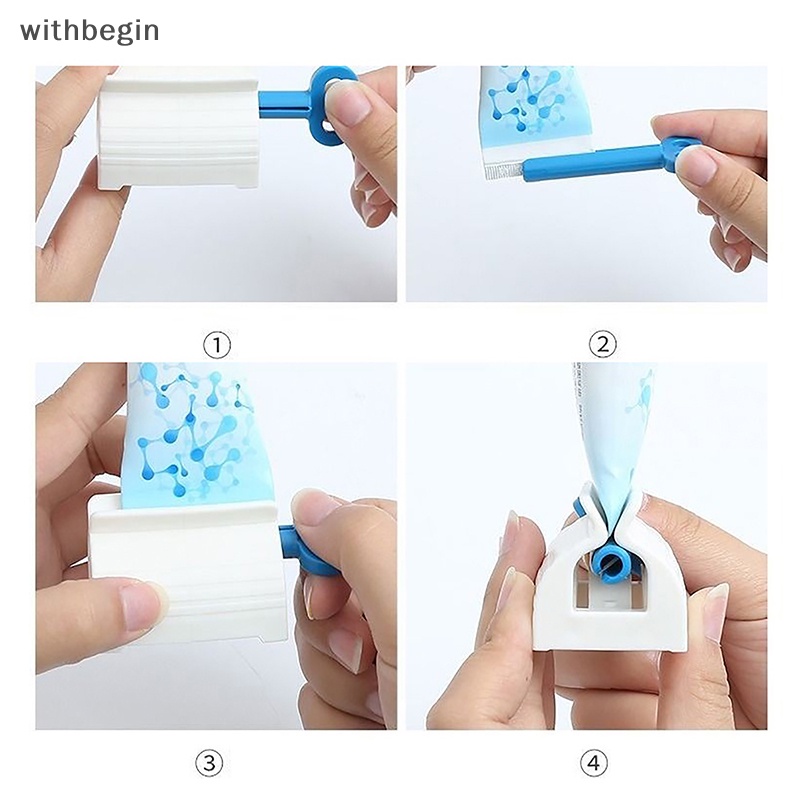 Giá Đỡ Dụng Cụ Nặn Kem Đánh Răng Dạng Đứng Tiện Dụng Cho Phòng Tắm