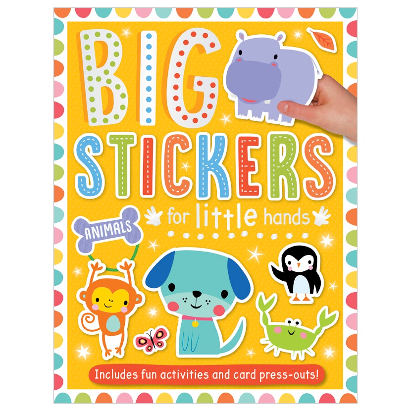 Big Stickers For Little Hands Animals