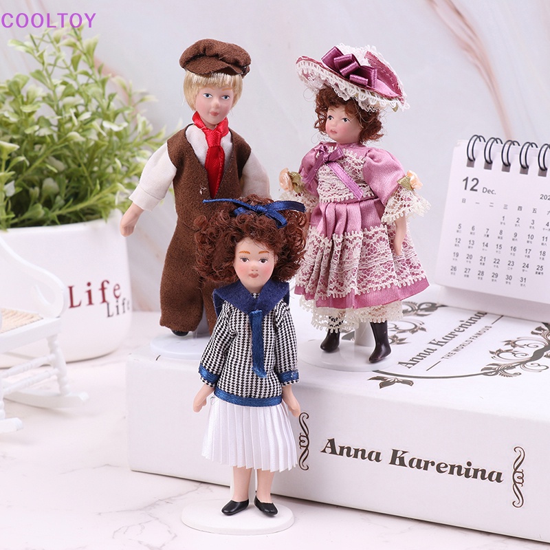 Đầm Đồ Chơi Búp Bê Màu Xanh Navy Tỉ Lệ 1: 12