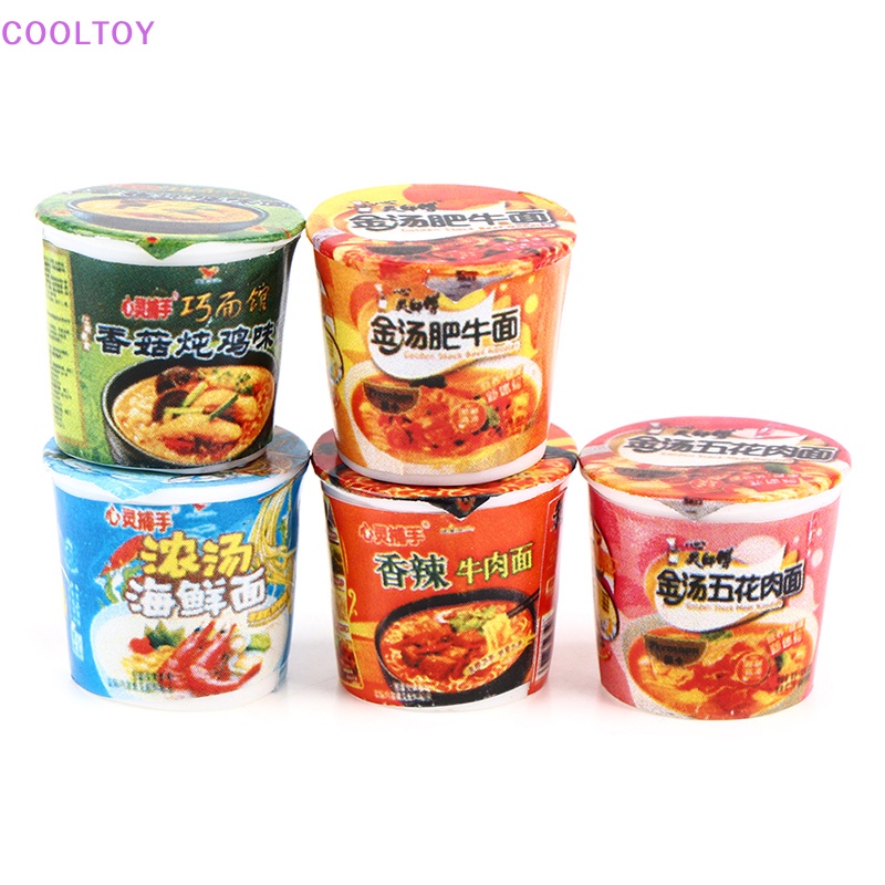 Set 6 Đồ Chơi Nhà Bếp Mini Tỉ Lệ 1: 12