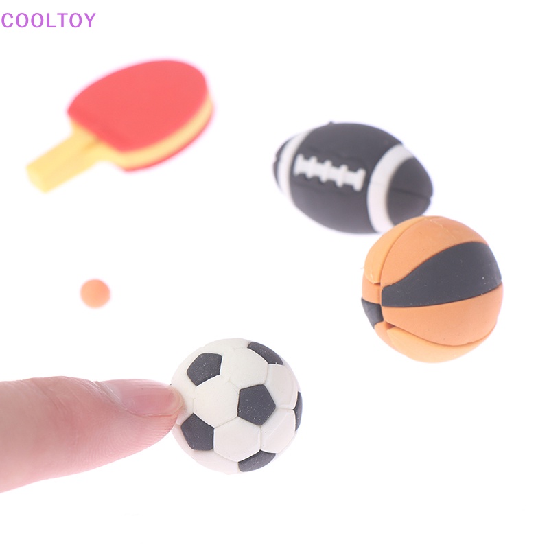 Set 4 Quả Bóng Rổ Mini Tỉ Lệ 1: 12 Trang Trí Nhà Búp Bê