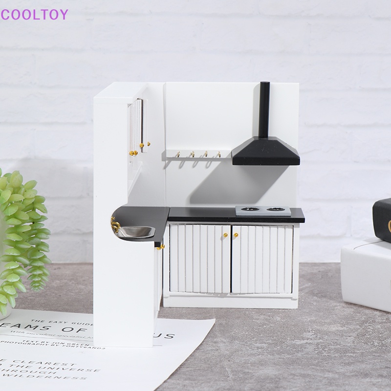 Bộ Mô Hình Đồ Nội Thất Nhà Bếp Trang Trí Nhà Búp Bê Tỉ Lệ 1: 12