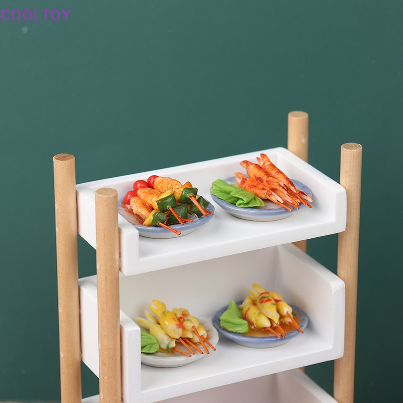 Kệ Sách Mini Tỉ Lệ 1: 12 Trang Trí Nhà Búp Bê