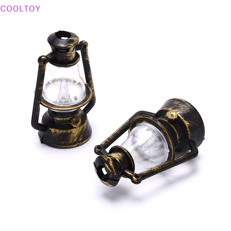 Mô Hình Đèn Dầu Đen Mini 1: 12 Dùng Để Trang Trí Nhà Búp Bê