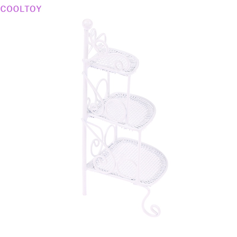 Cooltoy Giá Đỡ Ba Chân Bằng Sắt Rèn Luyện Tỉ Lệ 1: 12 Trang Trí Nhà Búp Bê