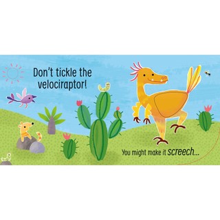 Don't Tickle The T. rex! ((Touchy-feely Sound Books)