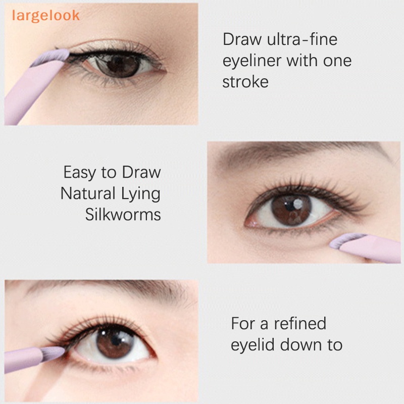 Cọ Trang Điểm Mắt / Lông Mày Đầu Vát Thiết Kế Góc Xiên Tiện Dụng