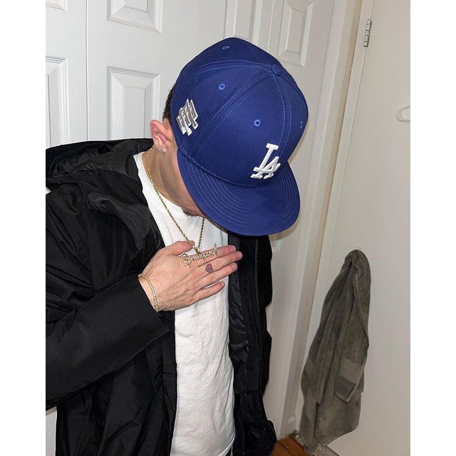 Eric Emanuel Mũ Lưỡi Trai Chống Nắng Ba Chiều Thêu Họa Tiết Có Thể Điều Chỉnh Kích Cỡ