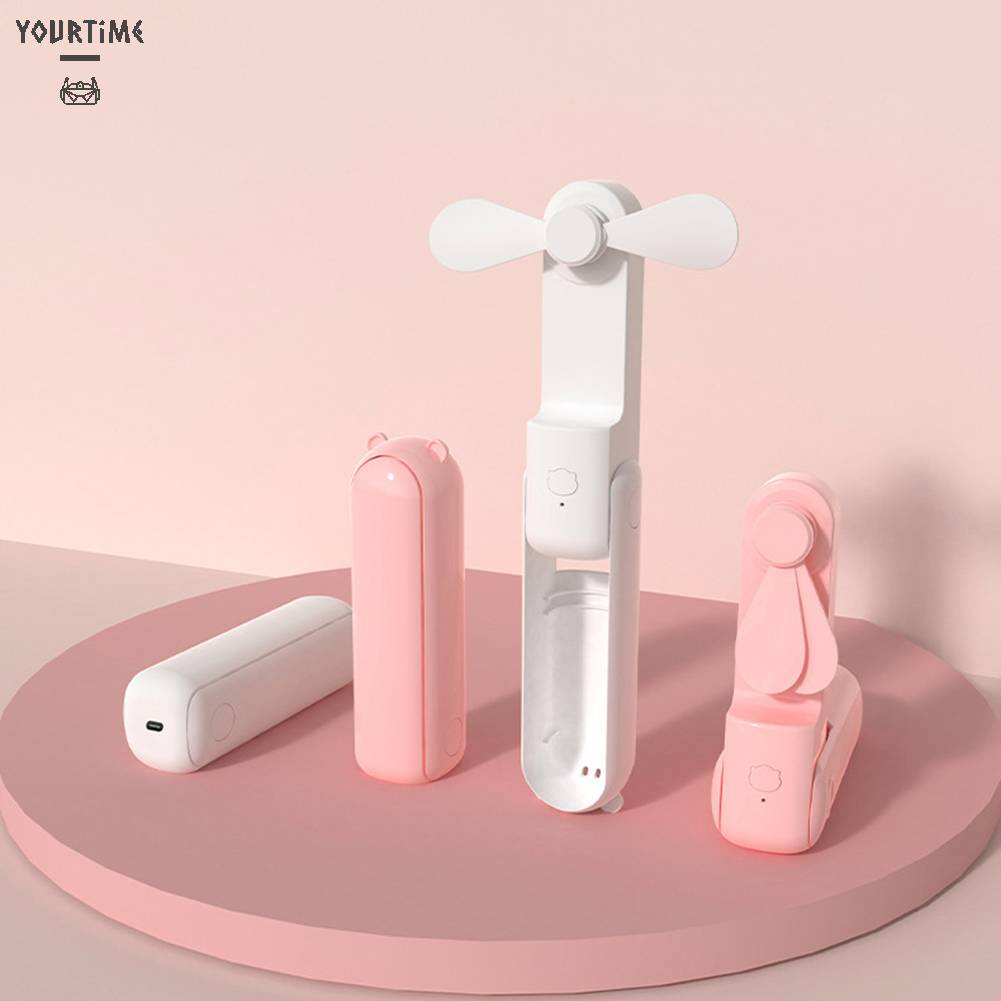 Quạt Điện Làm Mát Cầm Tay 3 Bánh Răng Có Thể Điều Chỉnh Dùng Trong Nhà / Ngoài Trời