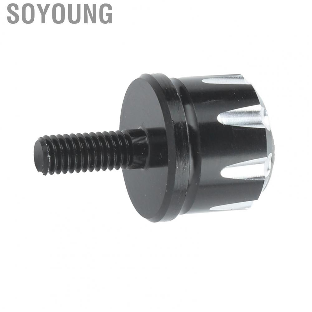 Soyoung Motorcycle Seat Mount Bolts Screw with 1/4in-20 Thread Fit for Iron 883/Forty Eight/Roadster