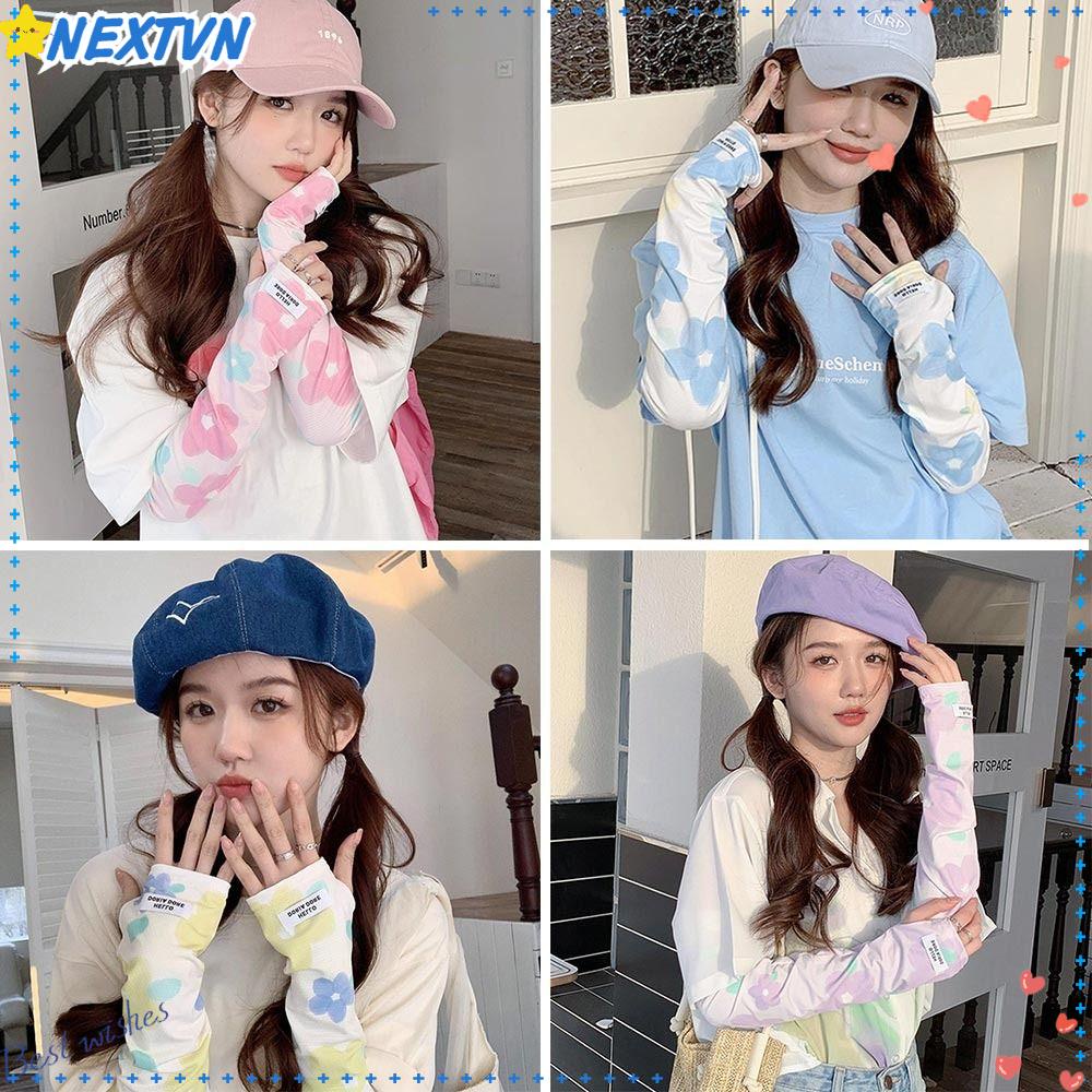 Vỏ Bọc Khuỷu Tay Bằng Lụa Lạnh Chống Tia UV Dùng Ngoài Trời