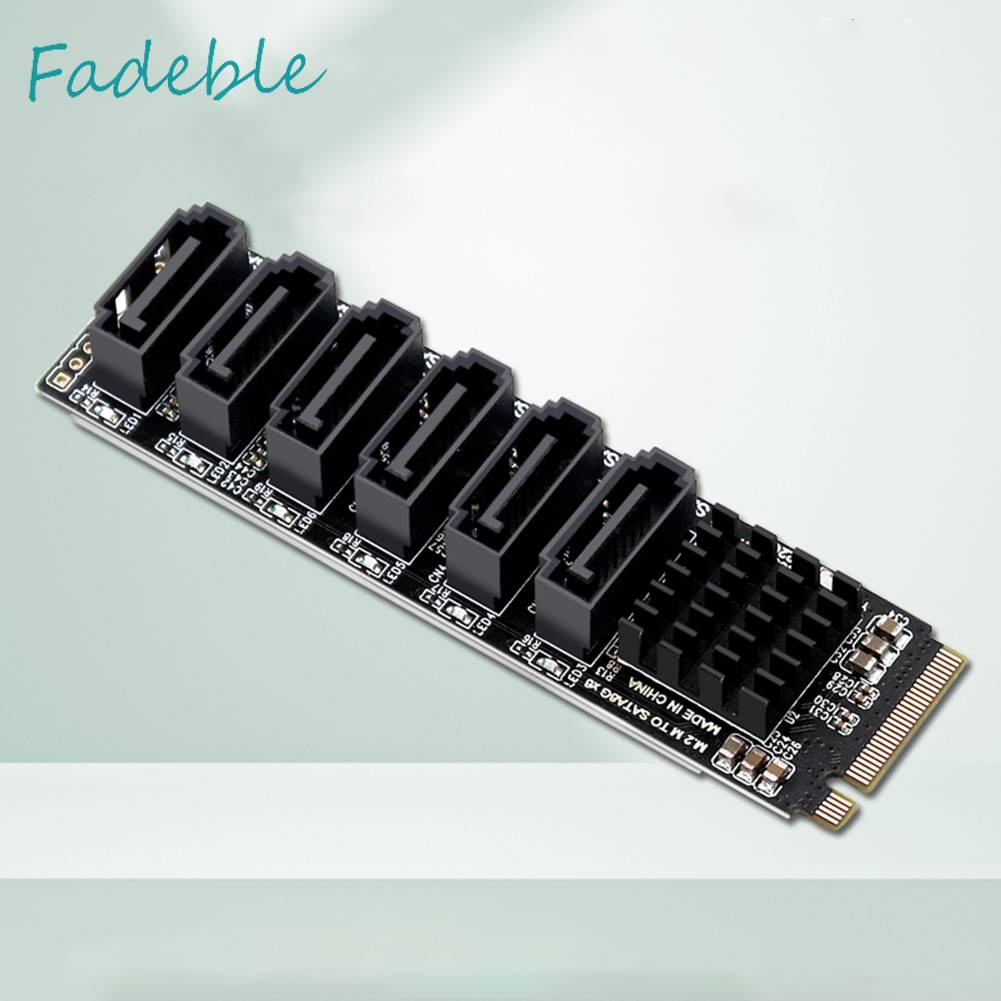 Card Mở Rộng M2 M-EKY PCIE3.0 Sang SATA6G Cho Ổ Cứng SATA