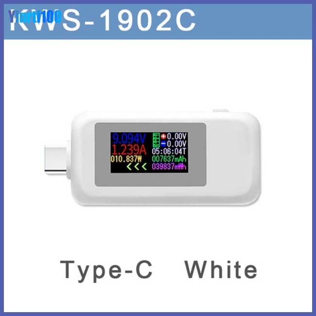 Thiết Bị Kiểm Tra Dòng Điện Màn Hình Màu Kỹ Thuật Số Usb Loại c 24-pin 0.96-inch