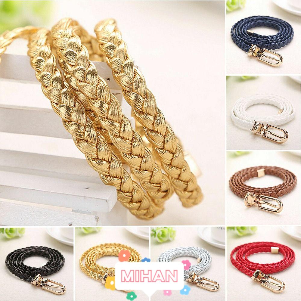 Thắt Lưng Bện Dây Mỏng MIHAN1 Thời Trang Cho Nữ
