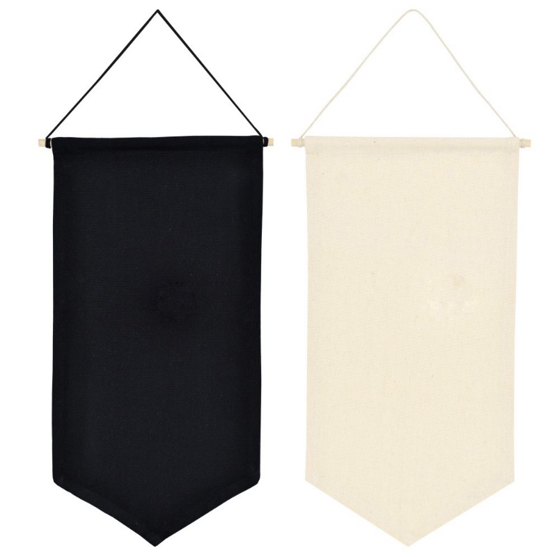 Giá Treo Cờ / Huy Hiệu Bằng Vải Canvas Độc Đáo Tiện Dụng