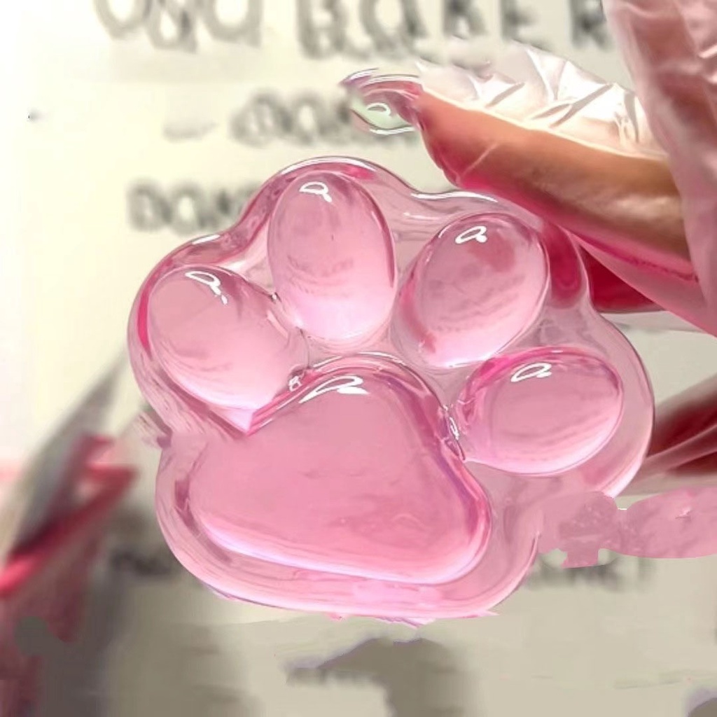 Đồ Chơi Squishy Hình Bàn Chân Mèo 3D Bằng Silicone Mềm Đồ Chơi Giảm Stress