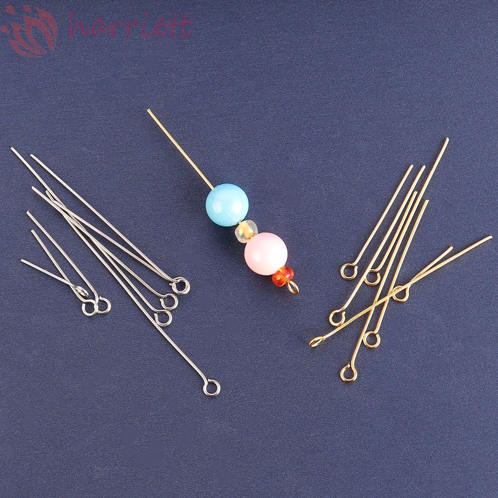 Ghim Đầu Tròn Trang Sức HARRIETT|Ghim Cài Áo 9 Kiểu Bằng Đồng DIY Nhiều Màu Sắc Dễ Thương