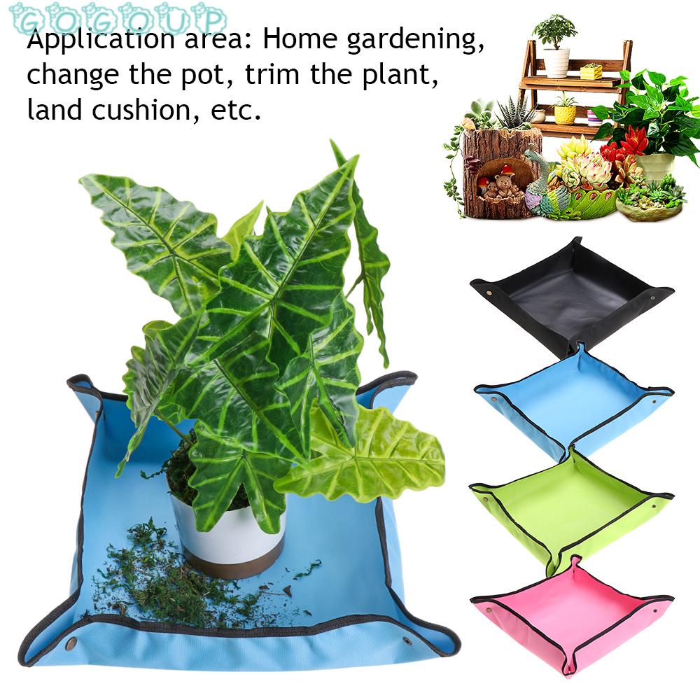 Thảm Lót Chậu Cây Chống Bẩn Chống Thấm Nước Gấp Gọn Tiện Lợi